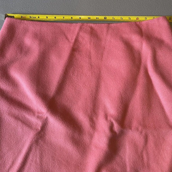 NWT New Talbots Womens Skirt Size 18 Solid Pink Wool Blend Office Career Barbie - Picture 5 of 8